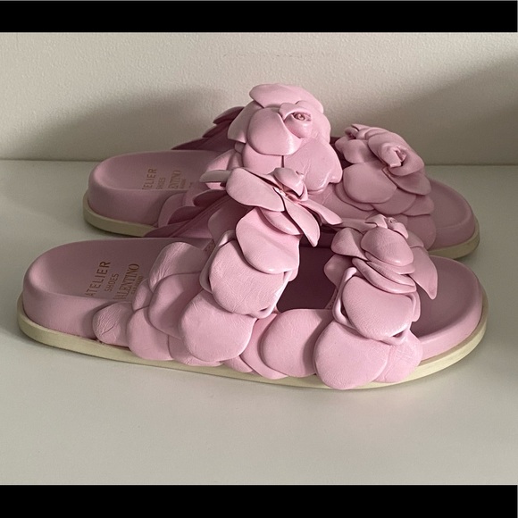 NEW! ATELIER 03 VALENTINO Rose Edition Sandals Slides Shoes - Picture 3 of 8